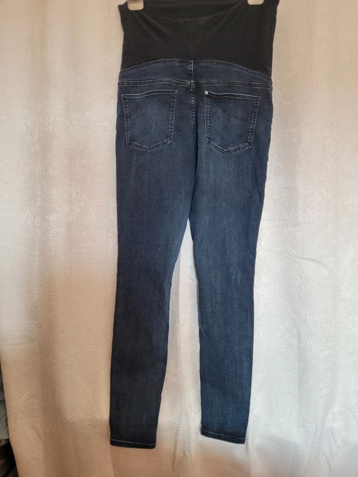 Jean de grossesse super skinny taille haute taille L - photo numéro 2