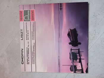 Disque vinyle Chopin Liszt - piano concerto