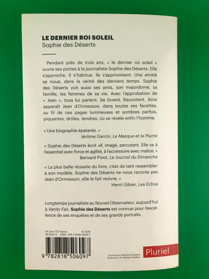 Le dernier roi soleil - Sophie Des Déserts - photo numéro 3