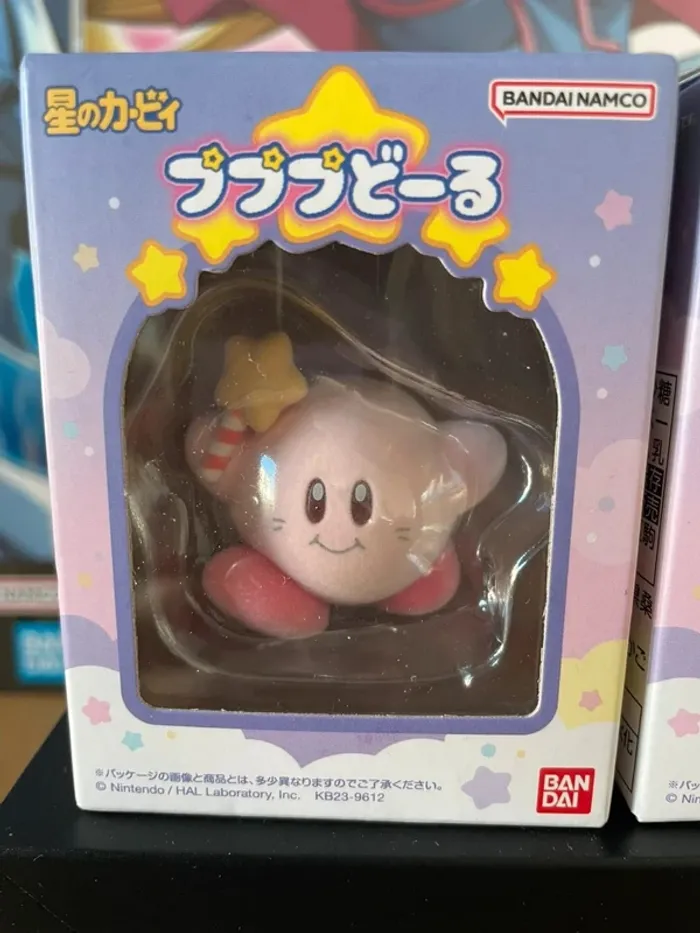 Kirby – Lot de 3 Figurines Pupupu Doll (Kirby Classic, Waddle Dee, Roi Dedede) Bandai - photo numéro 2