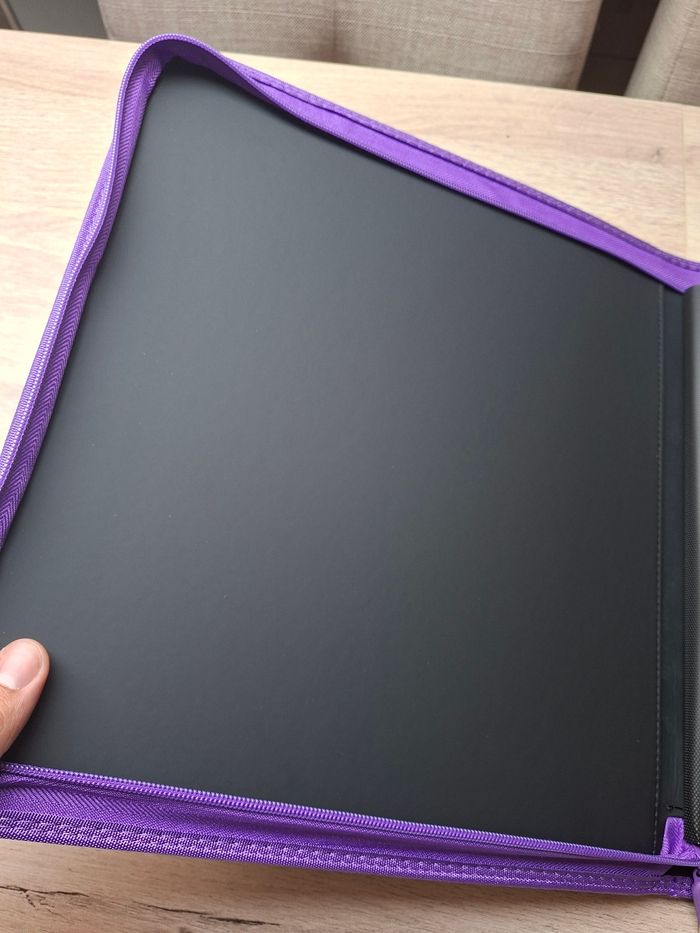 Classeur xxl de rangement pour 480 cartes Pokémon de qualité premium en violet 🟪 - photo numéro 3