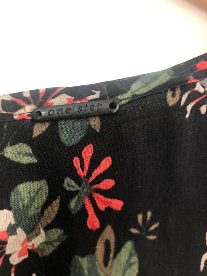 Blouse légère fluide imprimé fleuri One Step - photo numéro 5