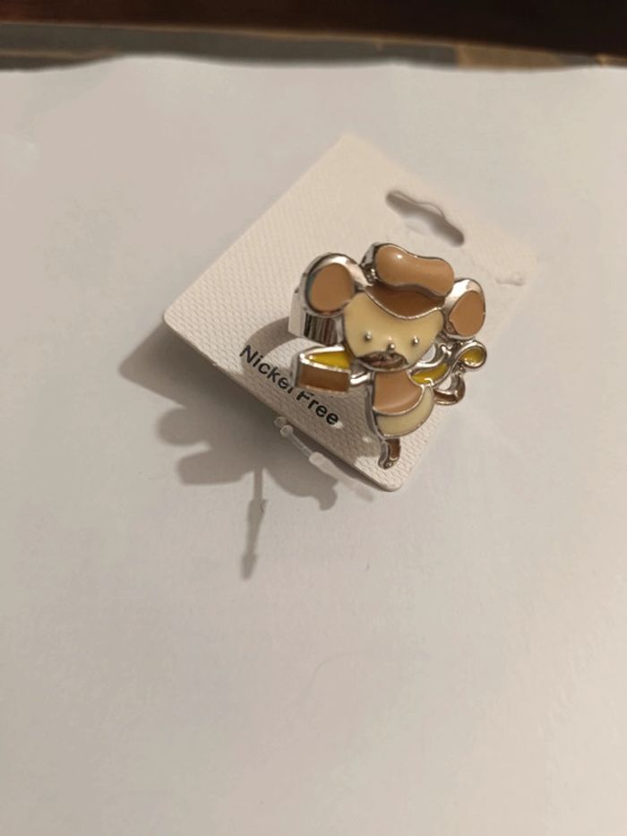 Bague réglable singe 🐒 - photo numéro 3