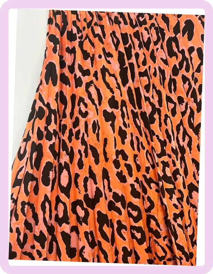 Jupe Longue Léopard – Garçonne – Taille Unique 👗 - photo numéro 2