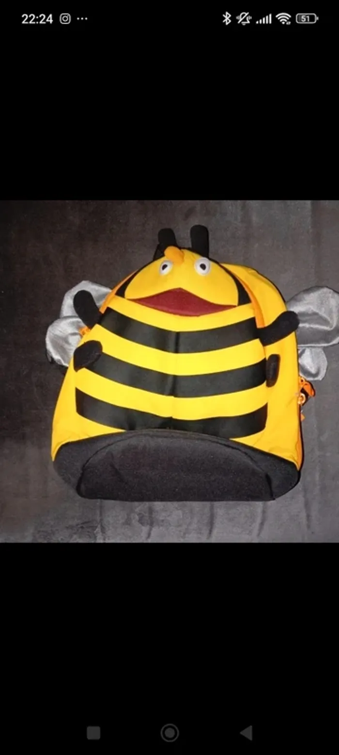 Ensemble sac et trouve funny face - photo numéro 4