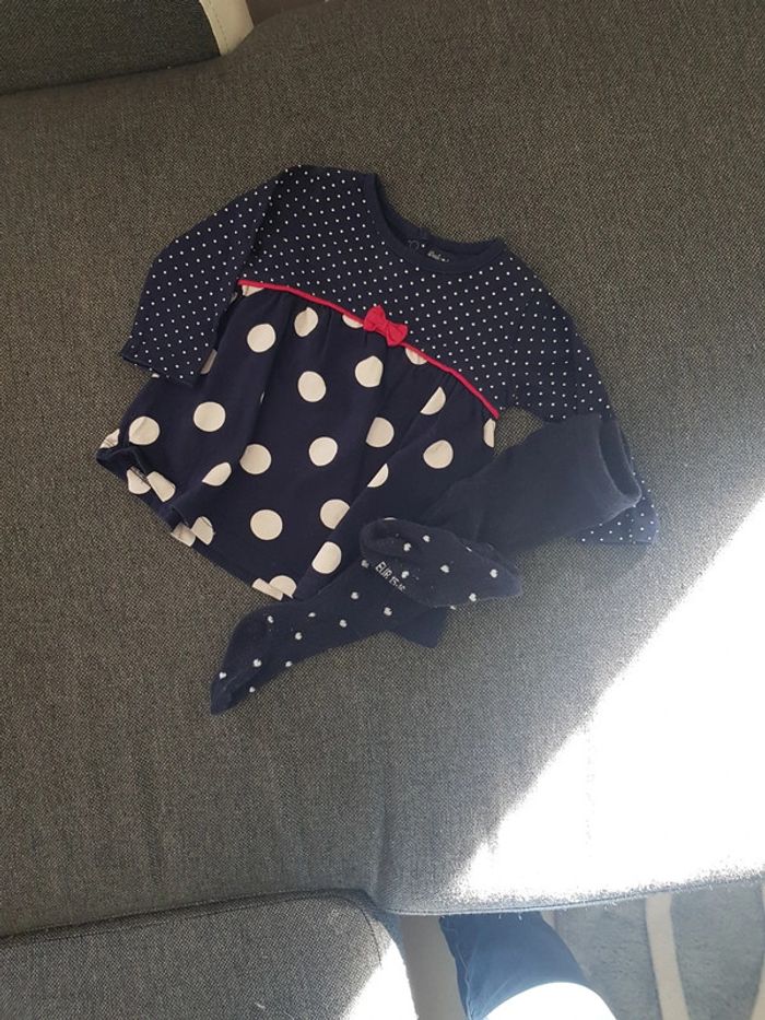 Robe et collant