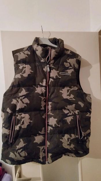 Veste sans manches Quicksilver eldeven Army Green Stale Fish taille XL