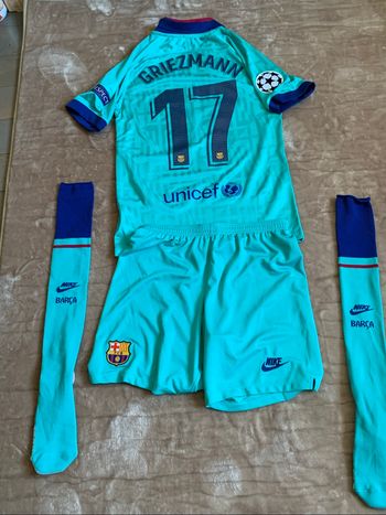 Ensemble Griezmann Barcelone football