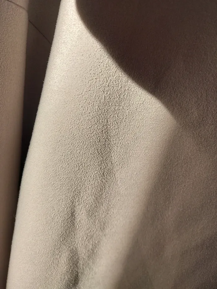 Veste longue oversize Suède Zara - photo numéro 4