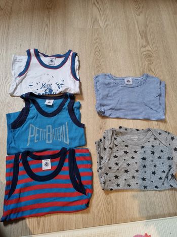 Lot de 5 maillots de corps