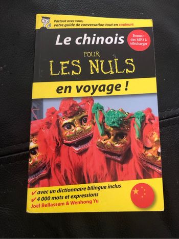 Livre le chinois pour les nuls en voyage !