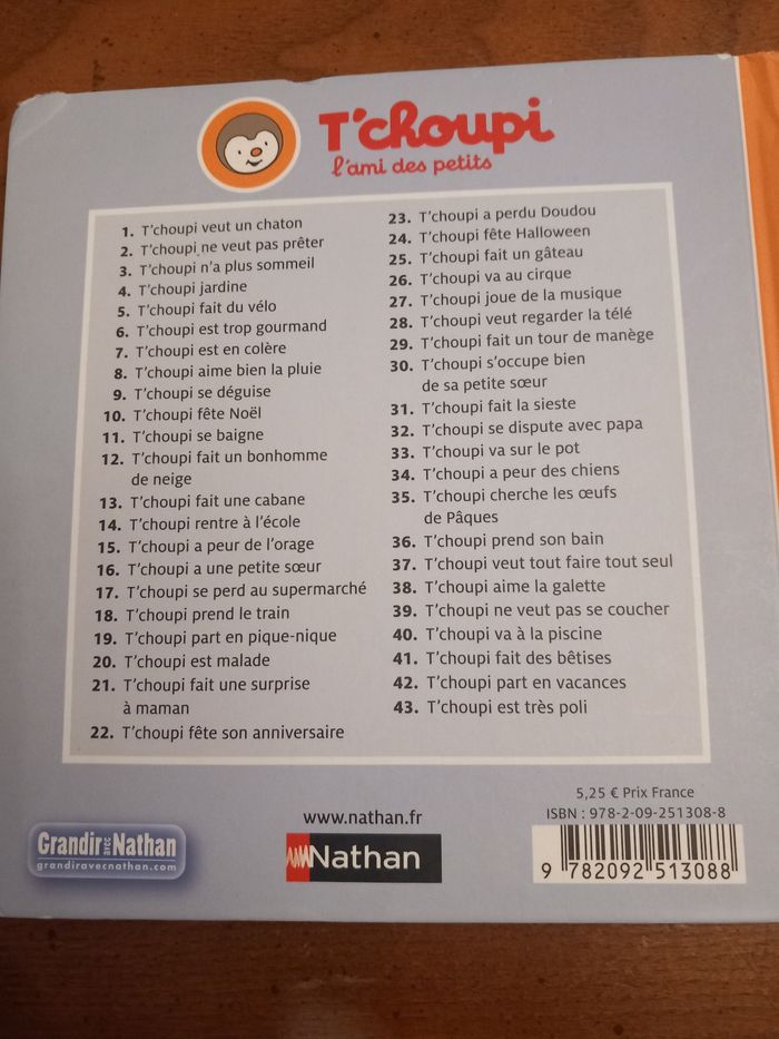 Lot 3 livres T'choupi - photo numéro 7