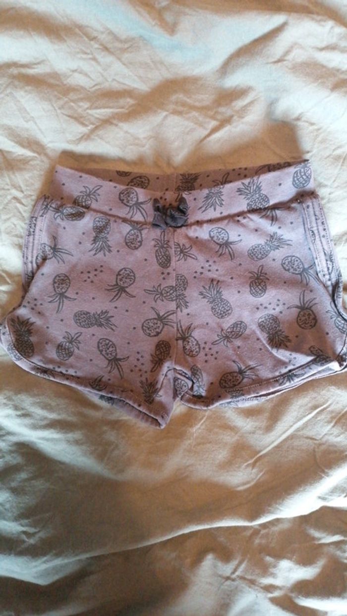 Short motifs ananas 24mois