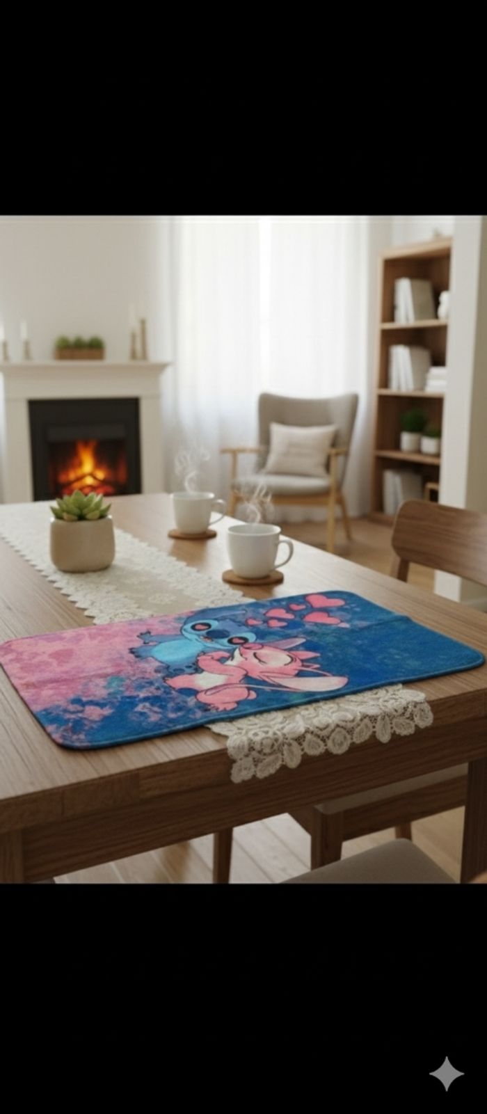 Tapis Angel & stitch