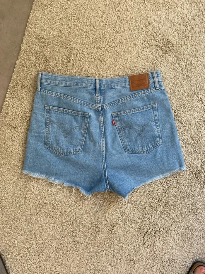 Ribcage short en jean bleu Levi’s - photo numéro 2