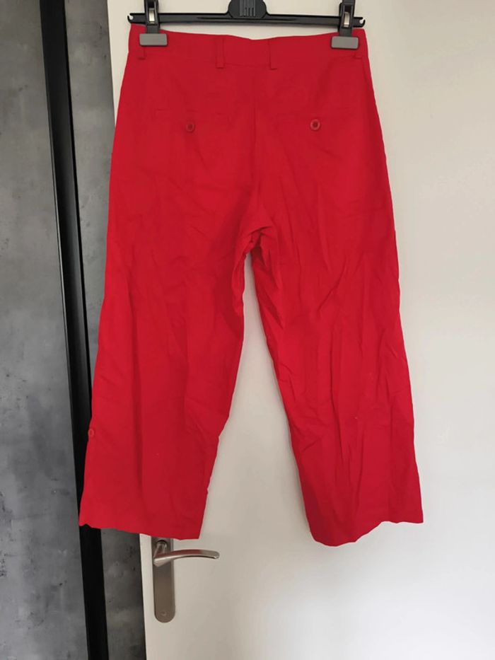 Pantacourt rouge taille 14 alouette neuf - photo numéro 4