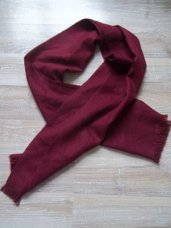 Echarpe bordeaux