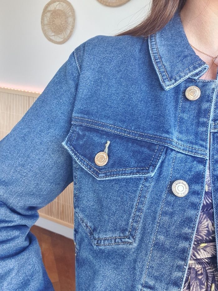 Veste en jean coupe oversize Marseille Taille XL - photo numéro 4