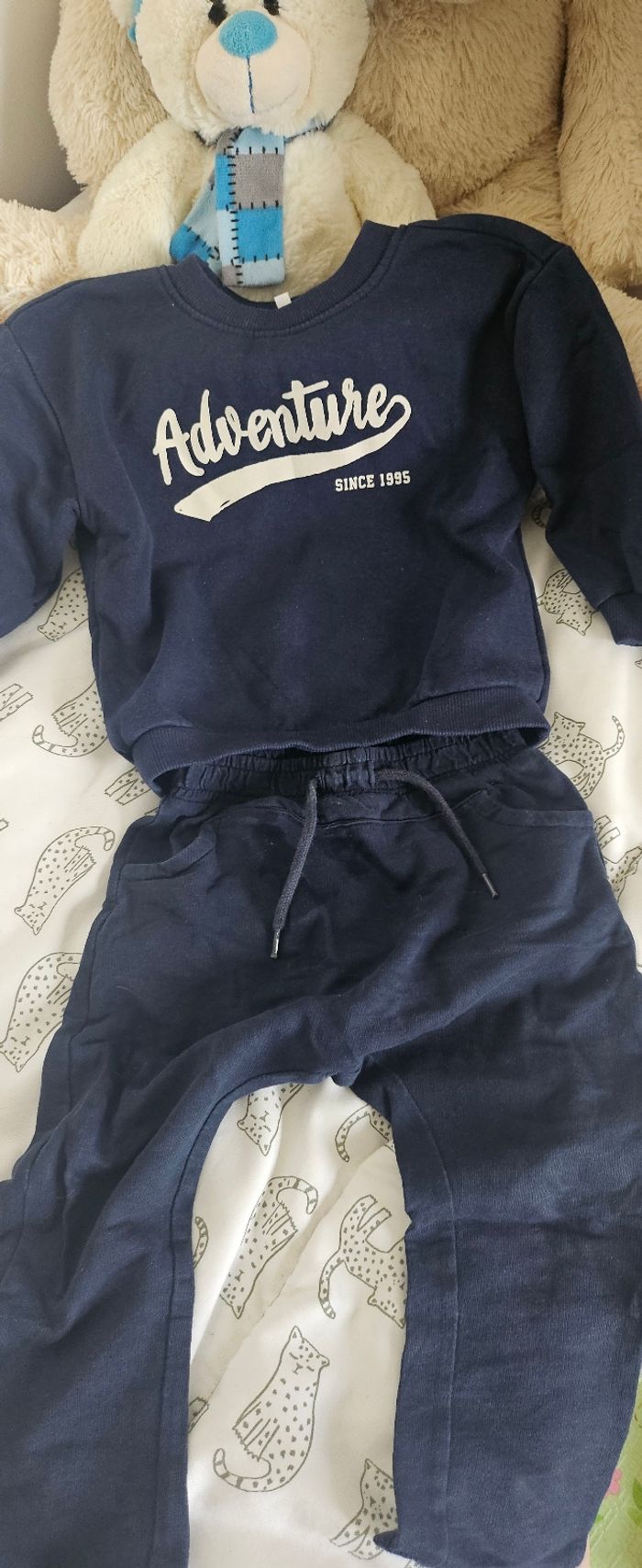 Lot Ensemble jogging bébé garcons 18 mois