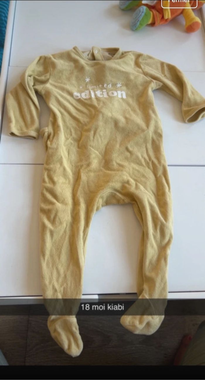 Pyjama bébé