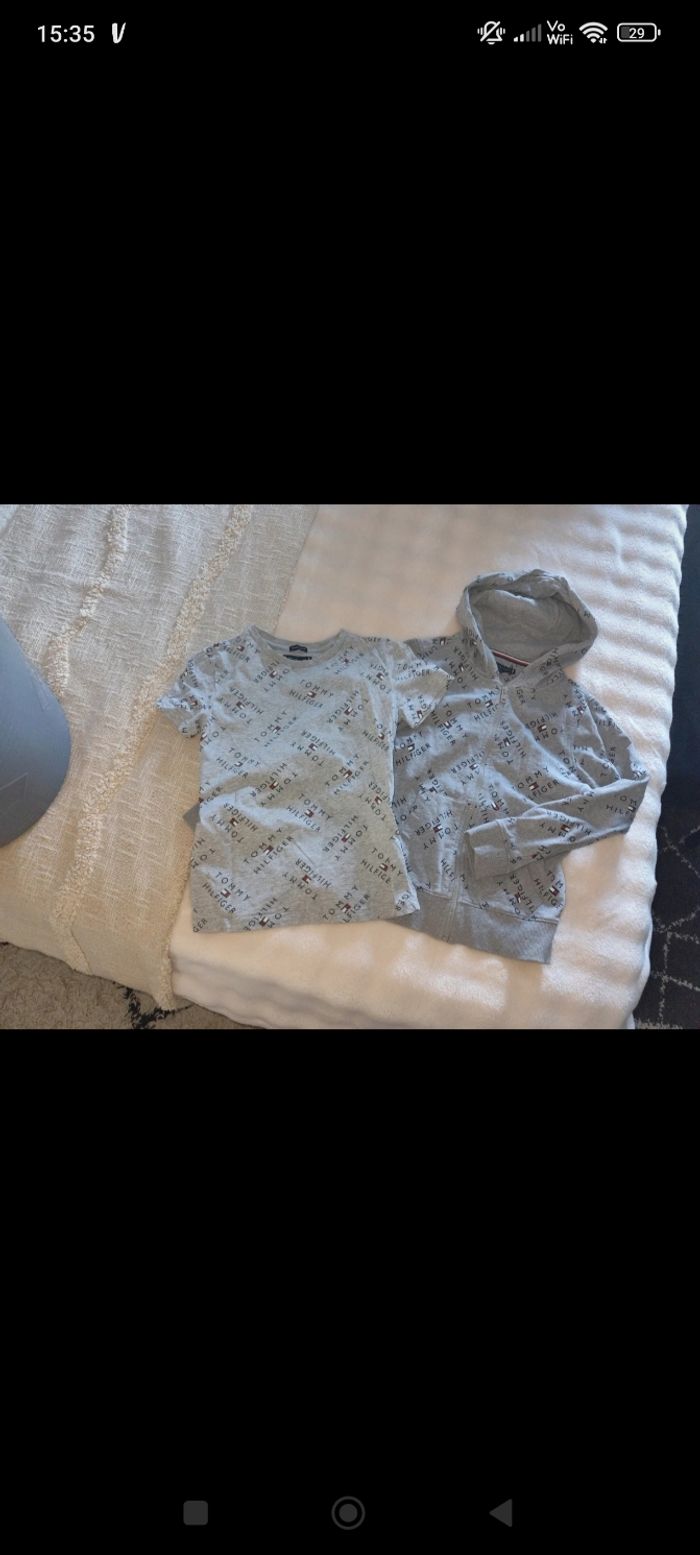 Ensemble tommy Hilfiger garçon 10 ans