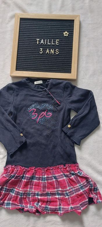 Robe fille hiver 3 ans