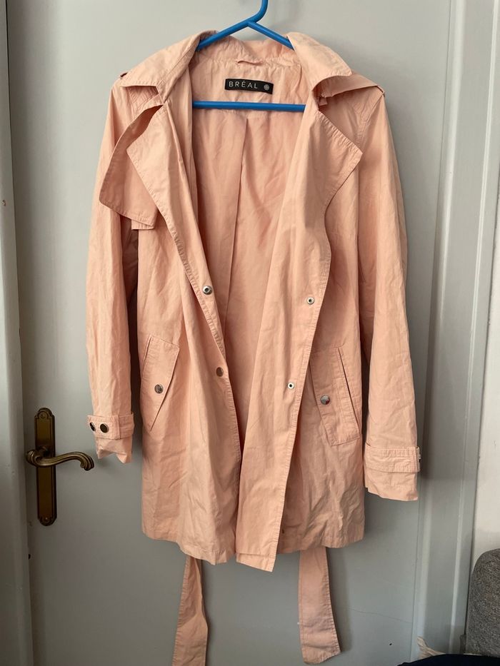 Manteau rose femme / breal