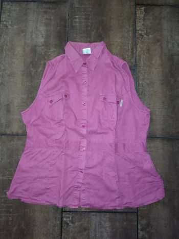 Chemisier Colombie sans manche taille xl