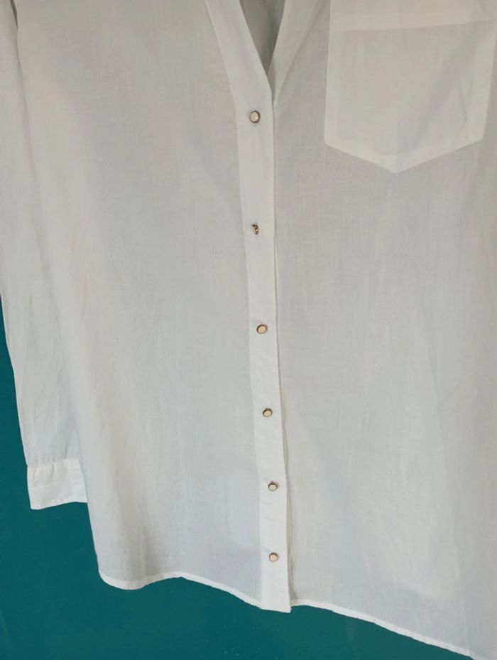 Chemise coton blanc - photo numéro 3