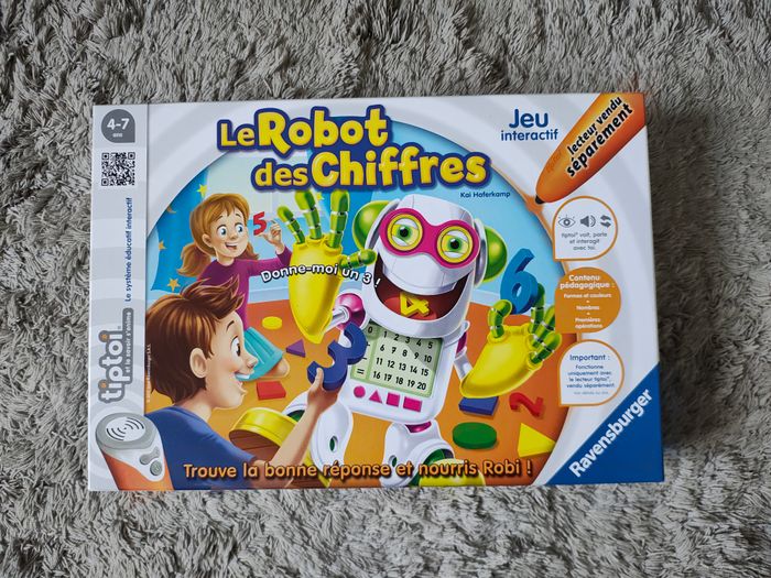 Jeu Tiptoi "Le robot des chiffres" (Ravensburger)