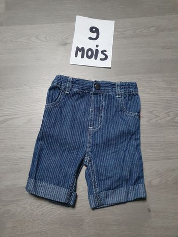 Short 9mois garçon