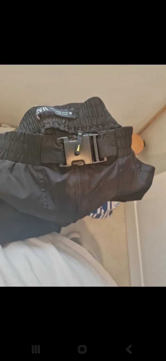 Pantalon/jogging zara noir taille xs - photo numéro 8