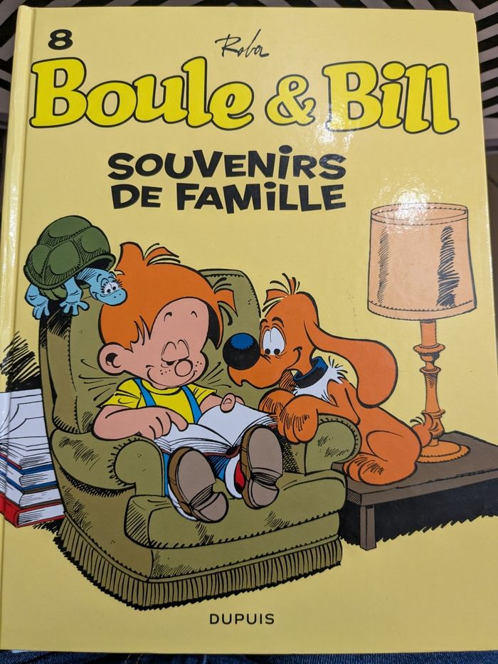 BD Boule et Bill souvenirs de famille