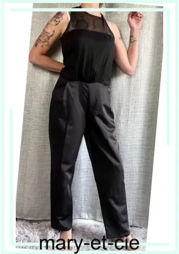 SOLDE Combinaison noire taille 42 - mademoiselle R - neuf