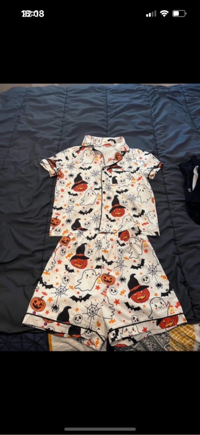 Pyjama enfant Halloween taille 14 ans