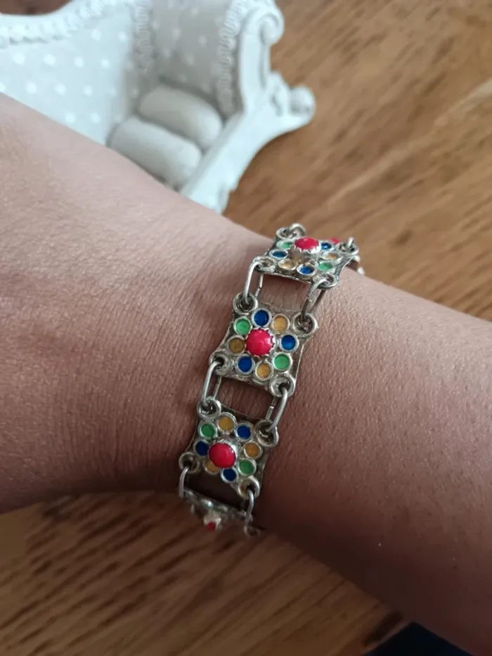 Bracelet berbère en argent - photo numéro 3