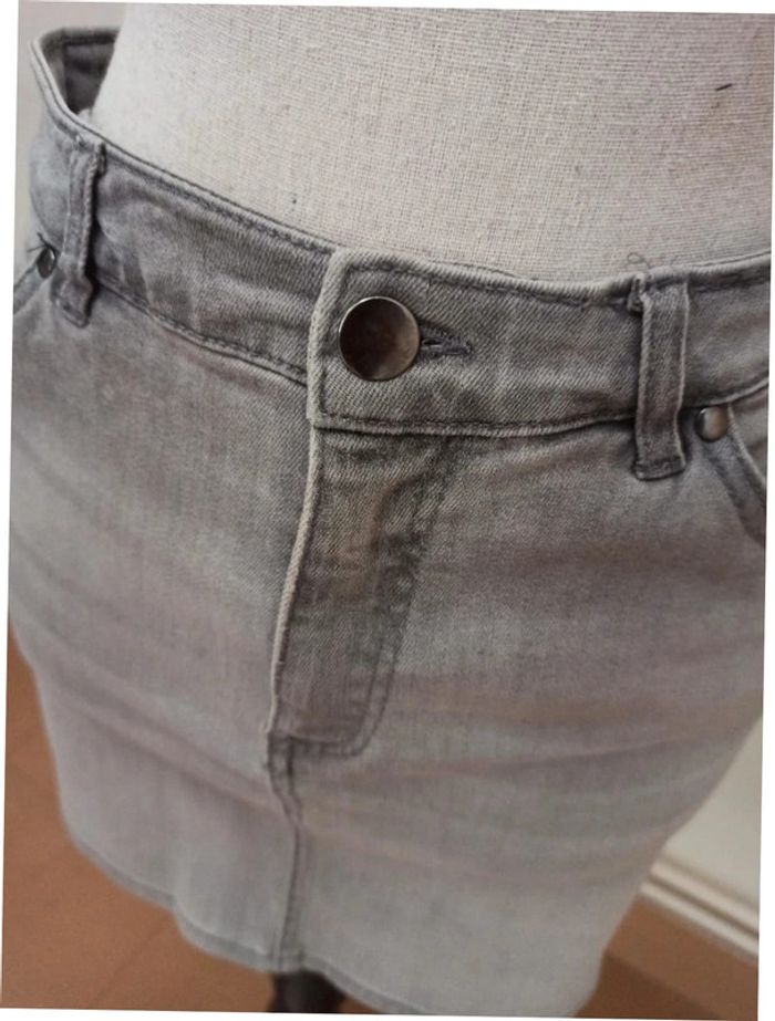 Jupe jeans T36 H&m - photo numéro 2