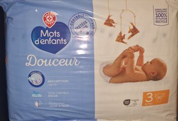 Couche bébé taille 3
