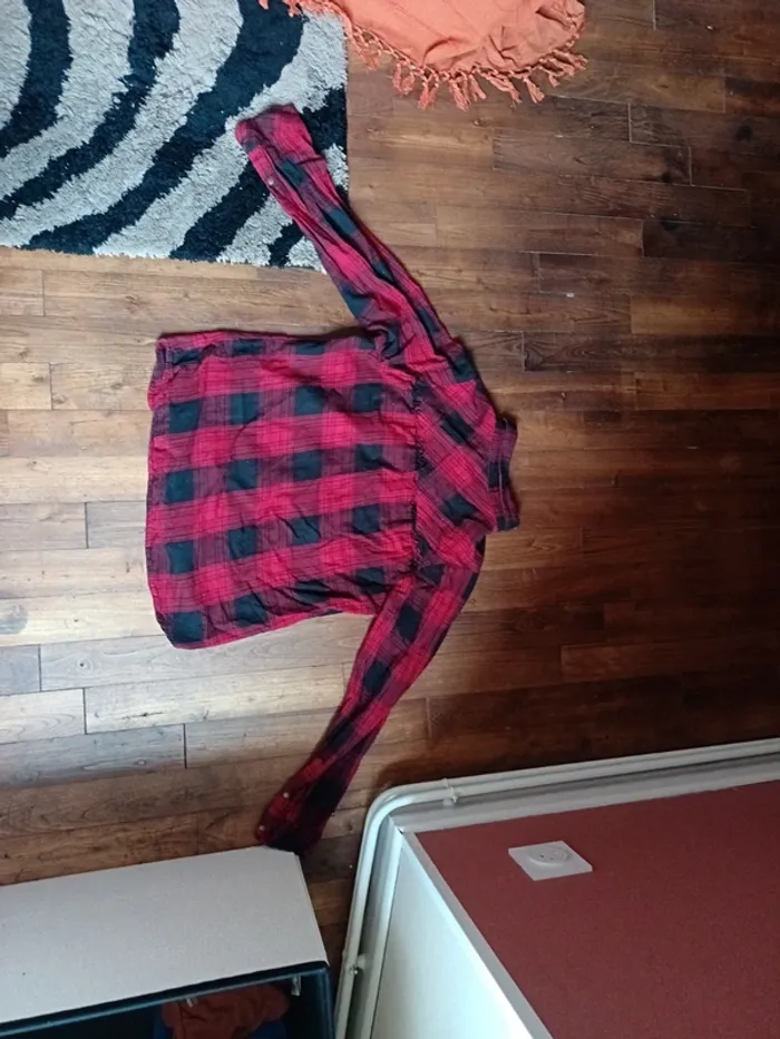Chemise à carreaux femme - photo numéro 3