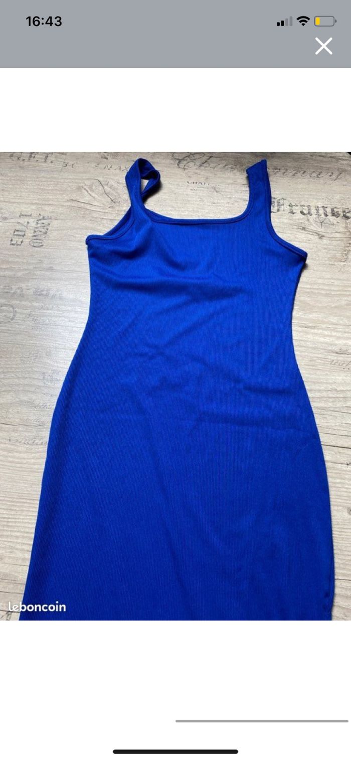 Robe bleu électrique - photo numéro 2