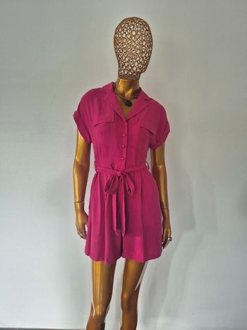 Combishort Femme Fuschia