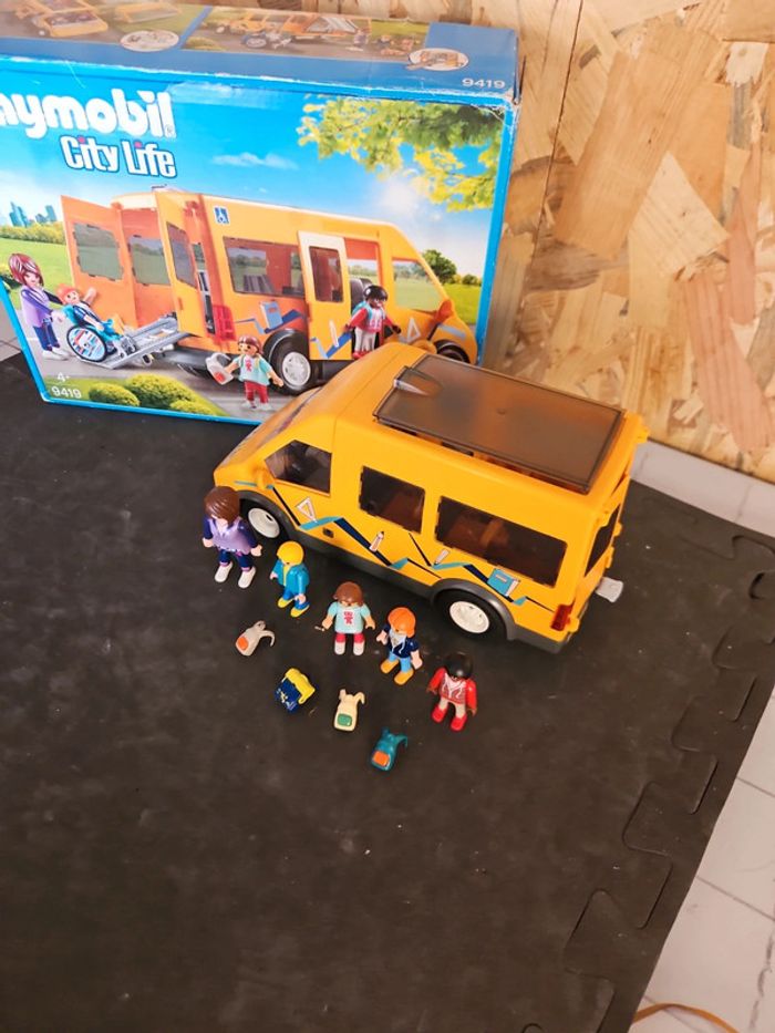 Bus scolaire playmobil - photo numéro 2