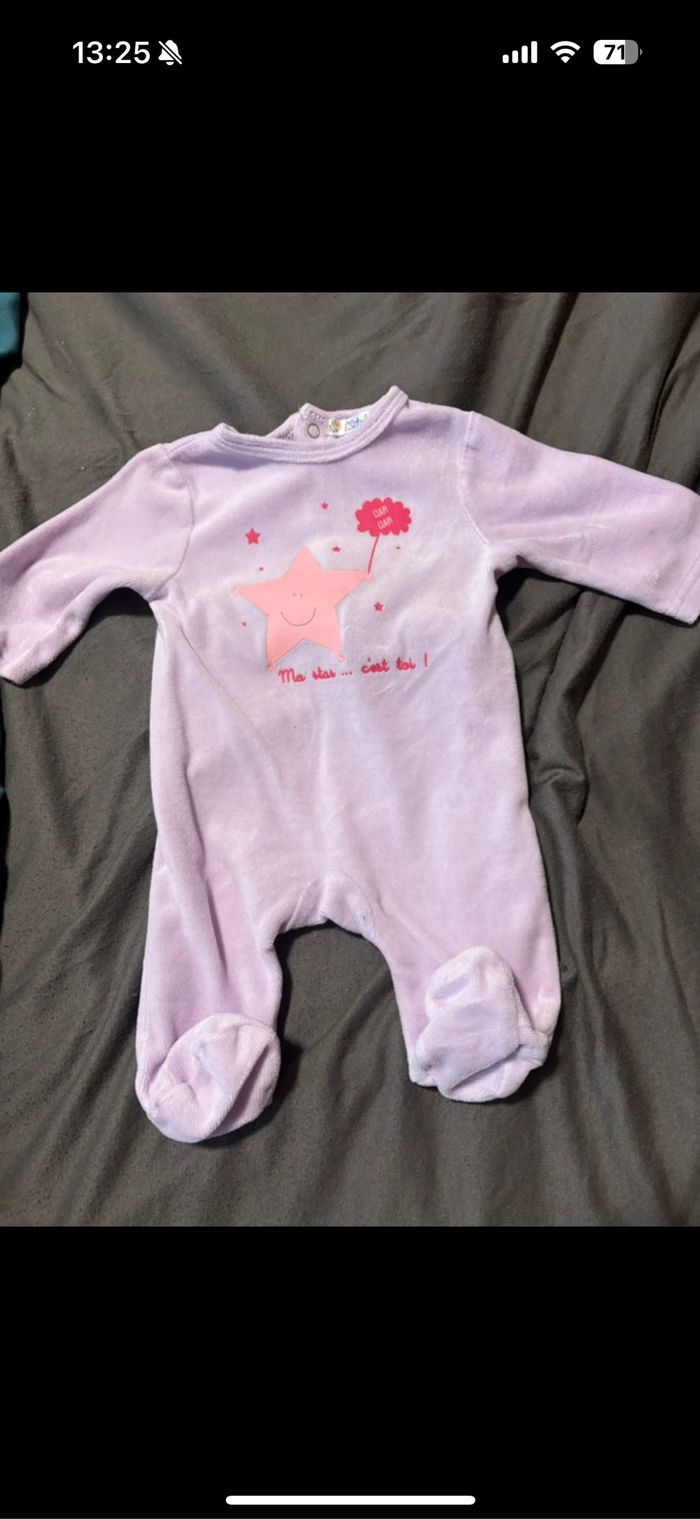 Lot pyjama fille 1 mois - photo numéro 2