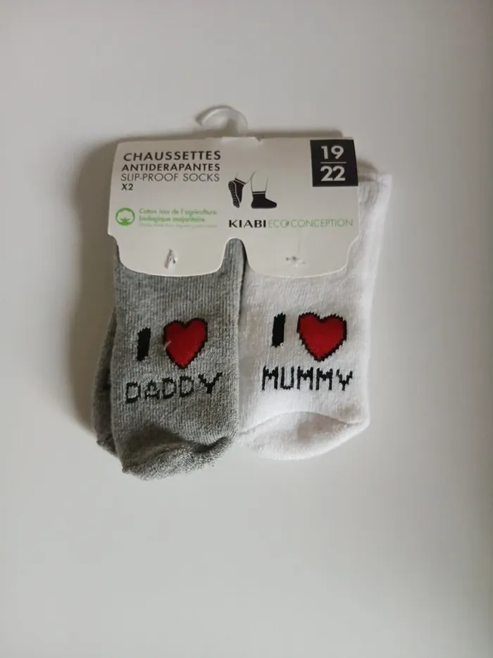 Chaussettes anti dérapantes