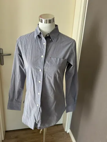 Inès de la Fressange by Uniqlo, chemise bleue femme, taille 38/M