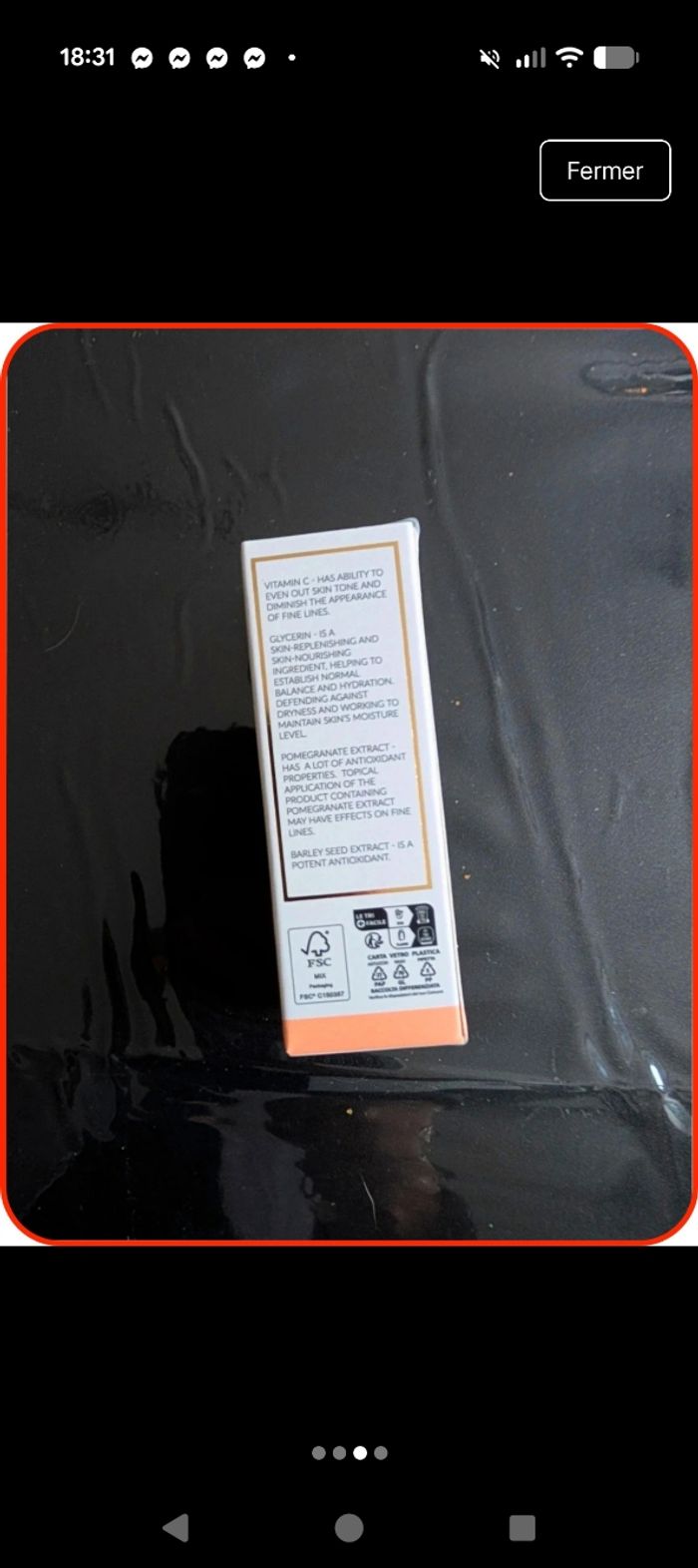 Sérum Contour des Yeux Vitamine C - Warda Skincare (Neuf - photo numéro 3