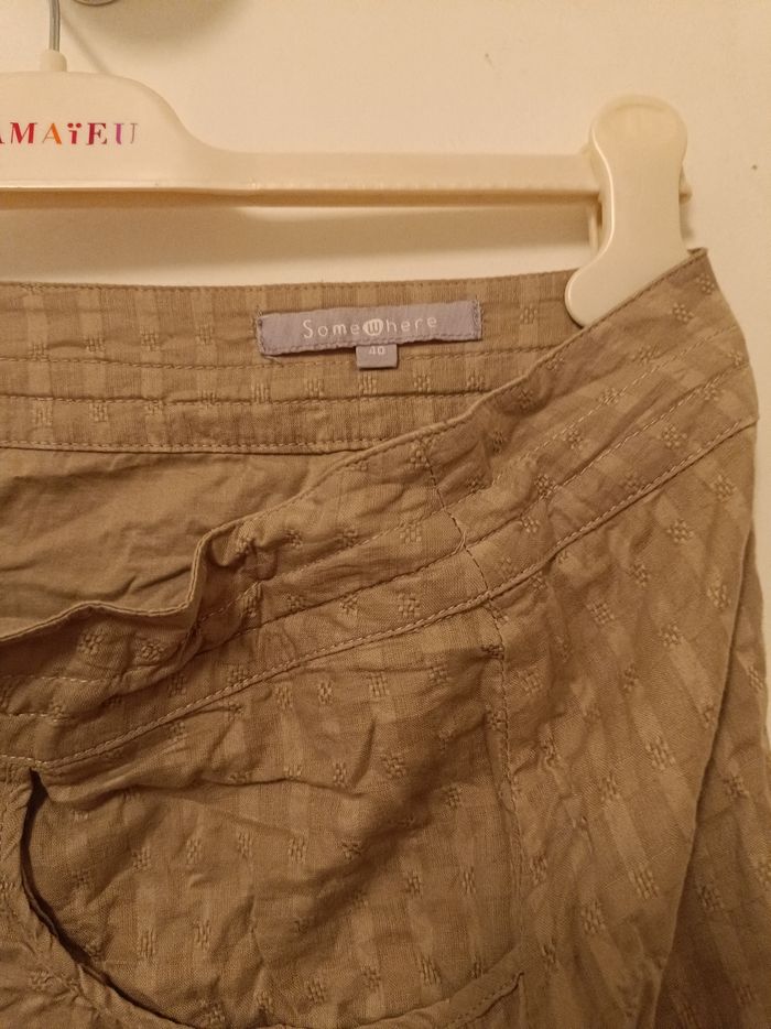 Jupe courte texturée - Somewhere - photo numéro 2