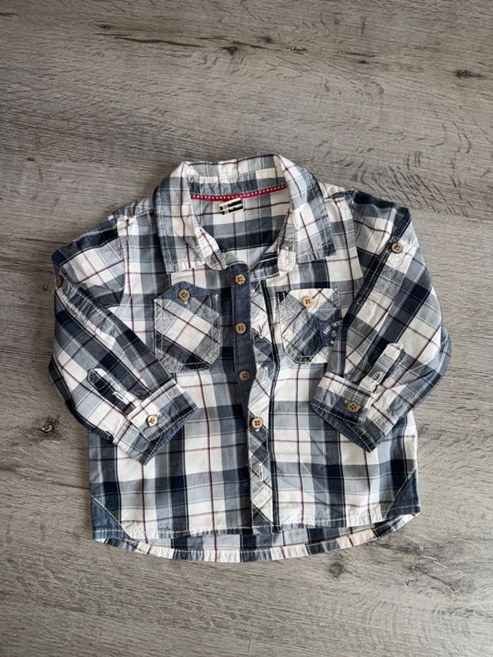 Chemise tape à l'œil 18 mois