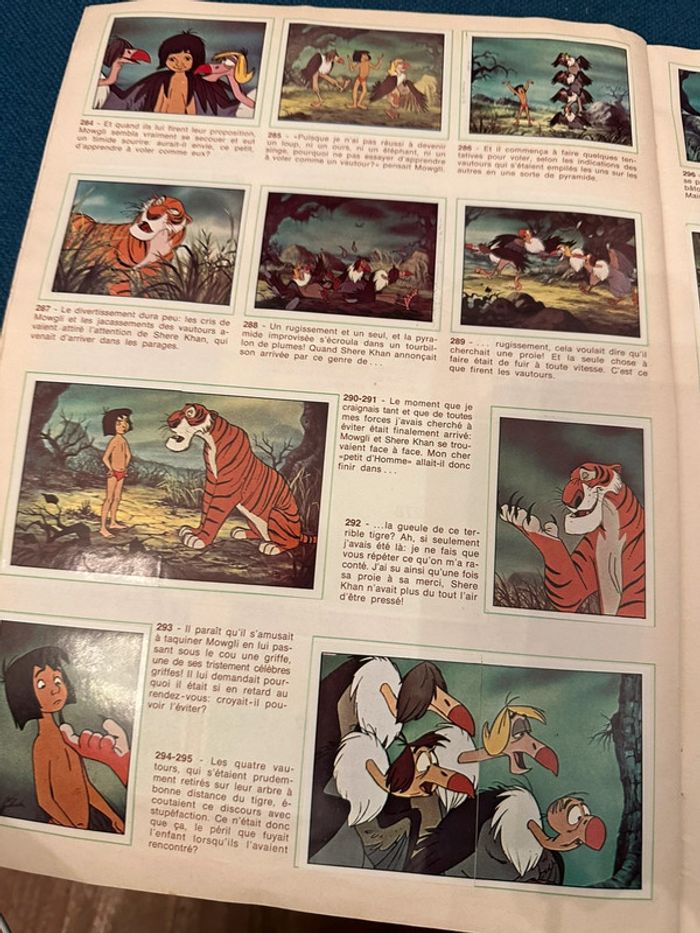 Album Panini ancien 1979 Disney Le Livre de la Jungle Mowgli collection stickers autocollants - photo numéro 11