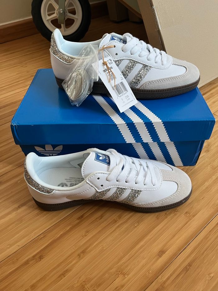 Adidas spezial argenté - photo numéro 2